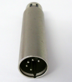5 Pin XLR Male to 3 Pin Female XLR DMX Lighting Adapter - Nova Sound