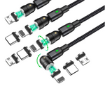 Universal 3-in-1 3 FT Station 360 USB Cable - Nova Sound