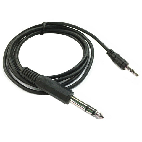 1/8 M to 1/4 M 5 FT Audio Cable - Nova Sound