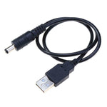 USB A to DC M 1 FT Cable - Nova Sound