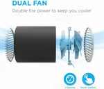 Portable Twin Turbo USB Desk Fan - Nova Sound