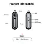 Mini Wearable 1080P Necklace Camera - Nova Sound