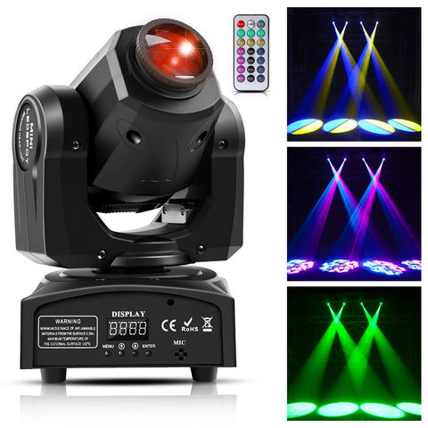 LED Moving Head RGB DMX Beam Light - Nova Sound