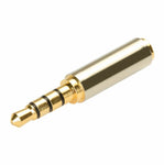 2.5mm Female to 3.5mm 1/8 Male Audio Adaptor - Nova Sound