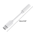 USB C to 3.5mm Audio Aux Headphone Adaptor - Nova Sound