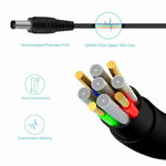 10 FT DC Power Extension Cable 5.5mm x 2.1mm - Nova Sound