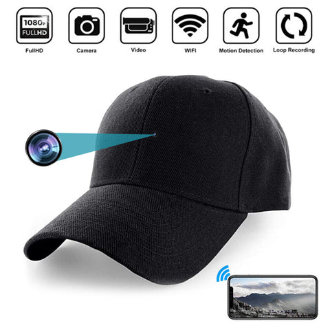 Show Black Strap-back Hat Camera Cap - Nova Sound