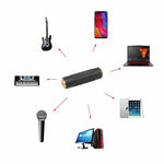 1/8 to 1/8 Barrel Audio Adapter - Nova Sound