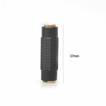 1/8 to 1/8 Barrel Audio Adapter - Nova Sound