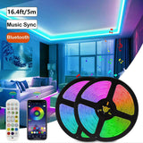 LED Lighting Strip (16 FT) with App Control - Nova Sound