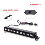 9 LED UV Black Light Bar - Nova Sound