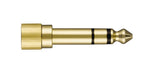 Screw On Stereo Audio Headphone Adaptor - 1/4 (6.3mm) to 1/8 (3.5mm) - Nova Sound